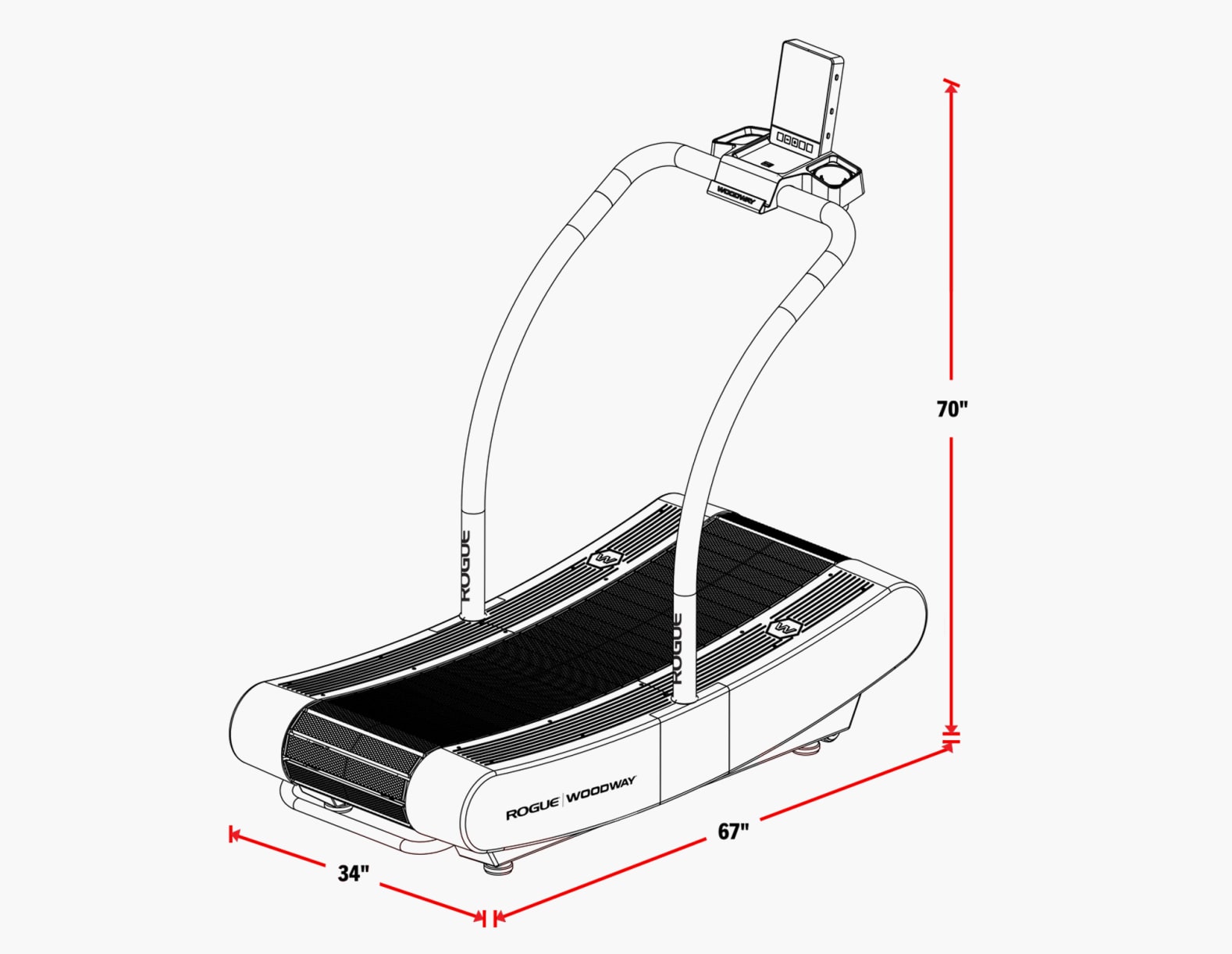 Treadmill rogue cheap